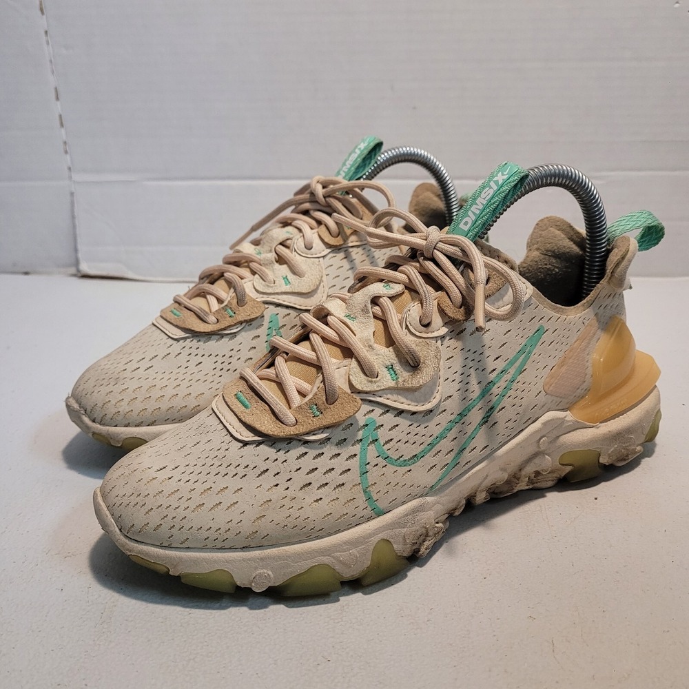 Nike Women's React Vision CI7523-201 Ivory Running Sneakers Size 7.5 - Picture 10 of 14